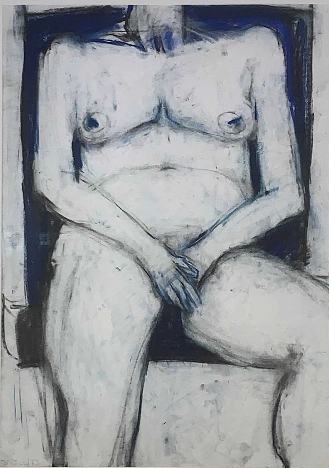 Lot 10 - John EMANUEL (b.1930) Seated Female Nude...