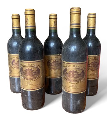 Lot 852 - 2003 Château Batailley, Grand Cru Classé Pauillac