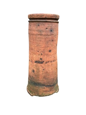 Lot 827 - An early to mid 18th century terracotta chimney pot.