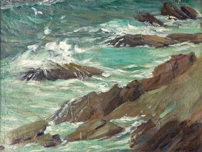 Lot 226 - Impressionist Seascape