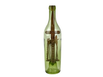 Lot 159 - A folk art 'God in a Bottle'