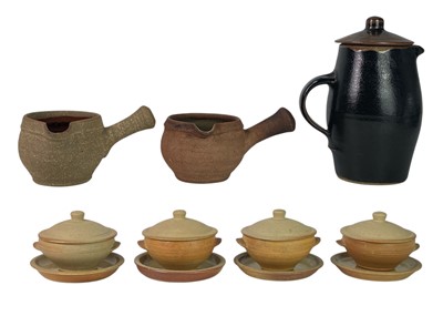 Lot 409 - A collection of seven Leach Standard Ware pieces.