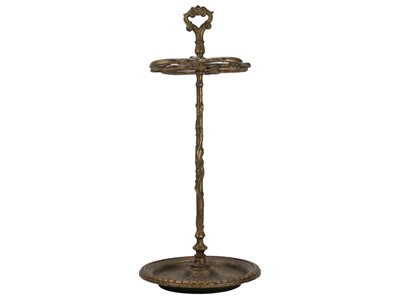 Lot 140 - A late Victorian cast iron stick stand.