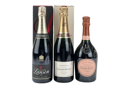 Lot 850 - Laurent-Perrier Maison Fondee 1812 Brut Cuvee Rose.