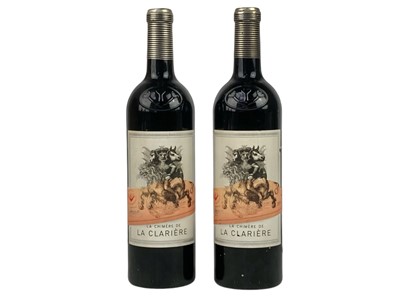 Lot 851 - Two bottles La Chapelle de Haut-Bages Libéral Pauillac 2019.