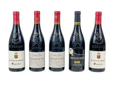 Lot 854 - Les Escondudes Châteaneuf-du-pape 2016.