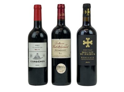 Lot 845 - Château Moulin du Prieur Bordeaux 2021.