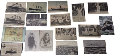 Lot 1271 - Postcards, mostly related to RMS Titanic