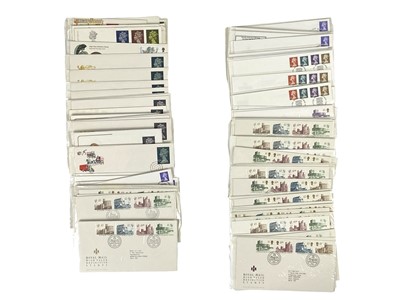 Lot 155 - GB High Value Definitive First Day Covers (x96)