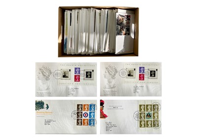 Lot 162 - GB Booklet Pane Fine Used First Day Covers (x165 approx)