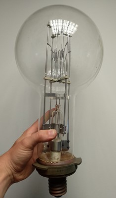 Lot 858 - A 3500w lighthouse bulbs by Thorn EMI