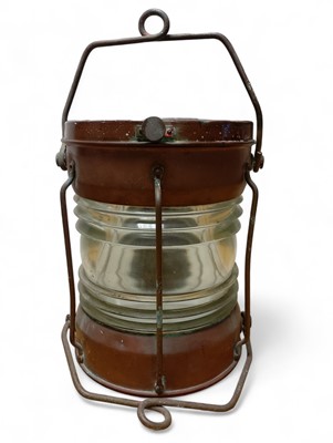 Lot 875 - A Seahorse Ship's Lantern