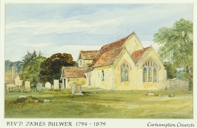 Lot 338 - Rev James BULWER (1794-1879)