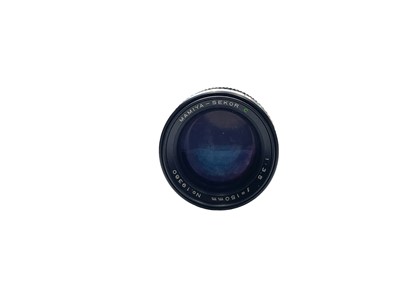 Lot 93 - A Mamiya M 645 Prism Finder medium format camera body.