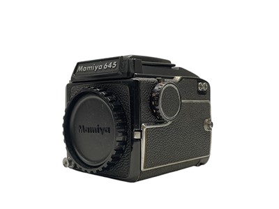 Lot 93 - A Mamiya M 645 Prism Finder medium format camera body.