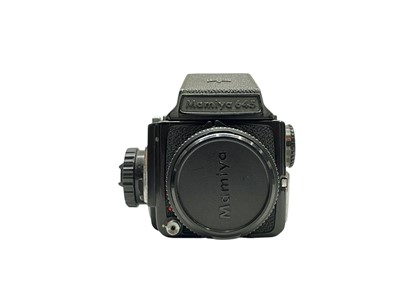 Lot 93 - A Mamiya M 645 Prism Finder medium format camera body.