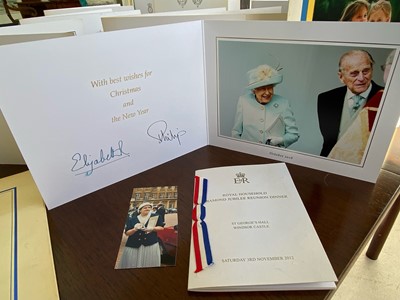 Lot 446 - An exceptional Royal collection of cards from Her Majesty Queen Elizabeth II & Prince Philip