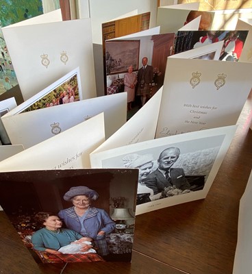 Lot 446 - An exceptional Royal collection of cards from Her Majesty Queen Elizabeth II & Prince Philip