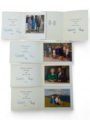 Lot 446 - An exceptional Royal collection of cards from Her Majesty Queen Elizabeth II & Prince Philip