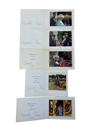 Lot 446 - An exceptional Royal collection of cards from Her Majesty Queen Elizabeth II & Prince Philip