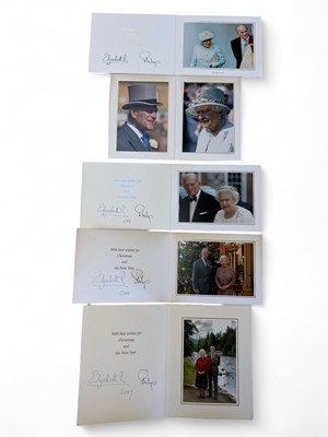 Lot 446 - An exceptional Royal collection of cards from Her Majesty Queen Elizabeth II & Prince Philip