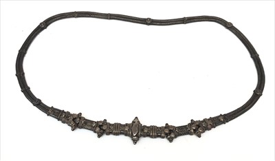 Lot 193 - An Indian silver belt, Andhra Pradresh, early...