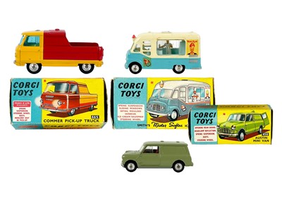 Lot 308 - A Corgi Toys 428 diecast model of Smith's Mister Softie Ice Cream Van.