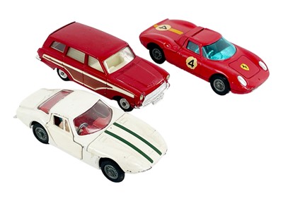 Ancienne Corgi Toys 314 - Ferrari Berlinetta 250 Le Mans - Capot Ouvrant - VINTAGE - Collection Ancienne Corgi Toys 314 - Ferrari Berlinetta 250 Le Mans - Capot Ouvrant - VINTAGE - Collection