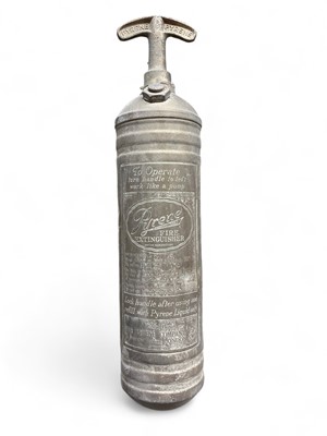 Lot 15 - A brass ‘Purene’ fire extinguisher