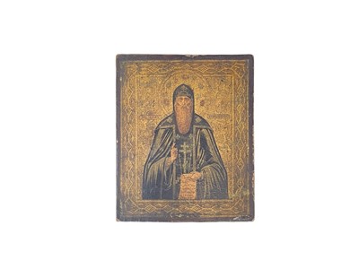 Lot 148 - A small Orthodox Icon.