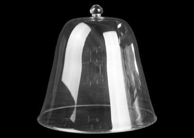 Lot 749 - A large domed glass cloche.