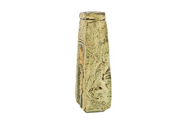 Lot 358 - A Troika coffin vase stickman type 1.