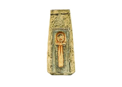 Lot 358 - A Troika coffin vase stickman type 1.