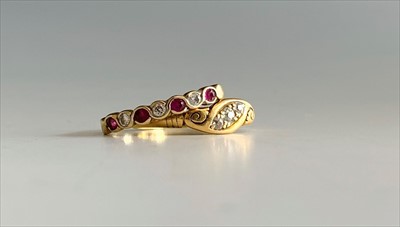 Lot 2488 - Two gold diamond set rings