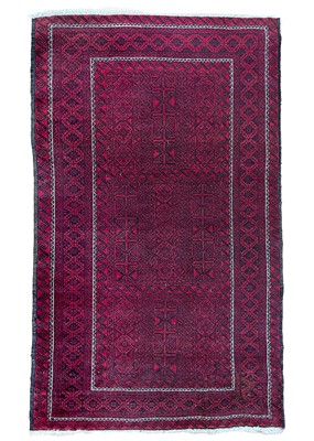 Lot 181 - A Belouch rug, mid-late 20th century.