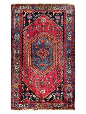 Lot 184 - A Hamadan rug, North West Persia, circa 1930's.