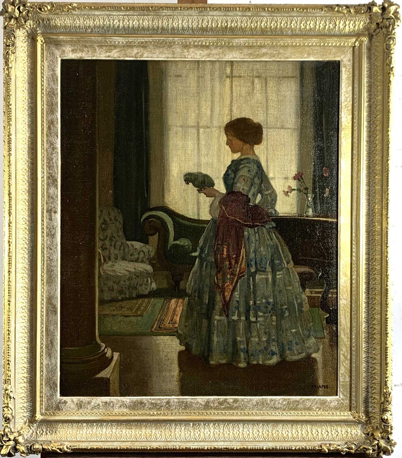 Lot 1033 - William Dacre ADAMS (1864-1951) Woman with a...