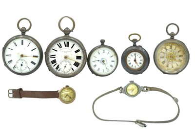 Lot 176 - A collection of watches for repairs or spares.