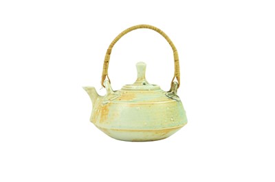 Lot 373 - Mary Rich (1940) miniature porcelain teapot and cover.