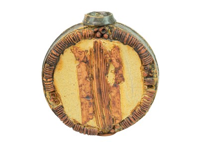 Lot 374 - Bernard Rooke (1938) large pottery wheel vase.