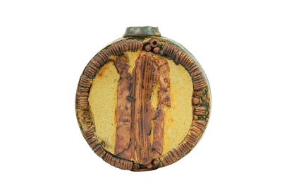 Lot 374 - Bernard Rooke (1938) large pottery wheel vase.