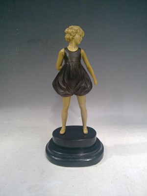 Lot 11 - After Ferdinand Preiss, " Hoop Girl " In...