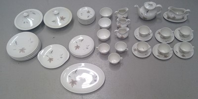 Lot 35 - Royal Doulton " Tumbling Leaves " part service....