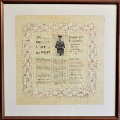 Lot 188 - A Souvenir and Programme of Prince Edward,...