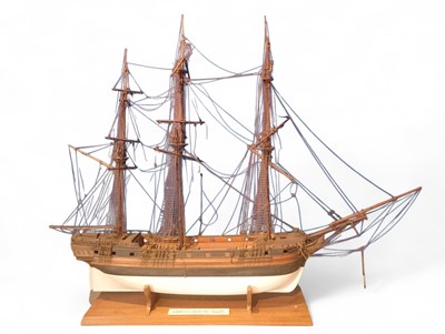 Lot 257 - A good ship model