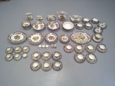 Lot 16 - A Lovely, Royal Worcester " Pallisey Game...