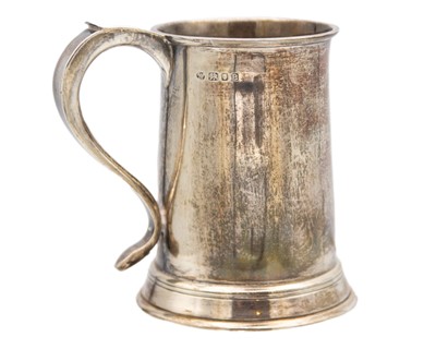 Lot 32 - A George VI silver mug by Blackmore & Fletcher Ltd