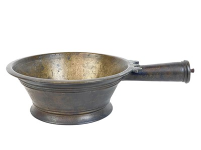 Lot 503 - A bronze ritual pan or vessel.