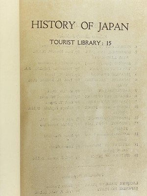 Lot 328 - Thirteen volumes, Japanese Travel Bureau, Tourist Library, 1950's.