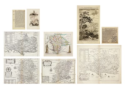 Lot 170 - Nine early maps